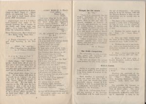 First edition of Piokelde Post, January 1946, pages 8-9