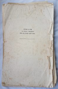 photo of the diary