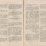 First edition of Piokelde Post, January 1946, pages 6-7